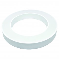 Paviršinis / Pakabinamas ant trosų žiedo formos LED šviestuvas 48W Baltas
