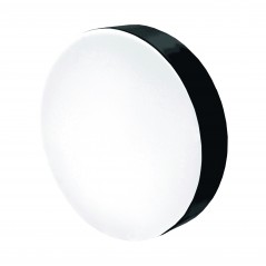 Surface / Suspended on cables round LED luminaire 70W Black