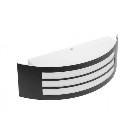 Wall luminaire ASTRIT, Black / White 1xE27  - 1