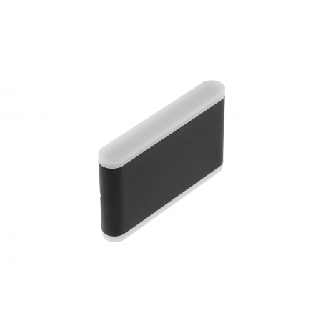 LED wall luminaire VALLA 12W, 4000K, Black            - 1