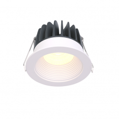 Įmontuojamas LED šviestuvas GABRIEL R1363, 10W, 3000K, 60° IP44, garantija 10 metų  - 1