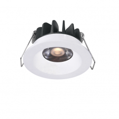 Įmontuojamas LED šviestuvas NOBLE R1346, 5W, 3000K, 50°, IP44, garantija 10 metų  - 1