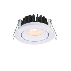 Įmontuojamas reguliuojamas LED šviestuvas NOBLE R1026, 5W, 3000K, 50°, garantija 10 metų  - 1