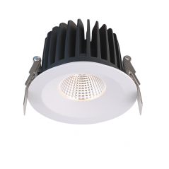 Įmontuojamas LED šviestuvas NOBLE R1013, 15W/18W, 3000K, 50°, IP44, garantija 10 metų  - 1