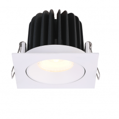 Įmontuojamas reguliuojamas LED šviestuvas NOBLE R1233, 15W, 3000K, 60°, garantija 10 metų  - 1