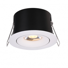 Įmontuojamas reguliuojamas LED šviestuvas LILITH R1318, 7W, 3000K, 50°, garantija 10 metų  - 1
