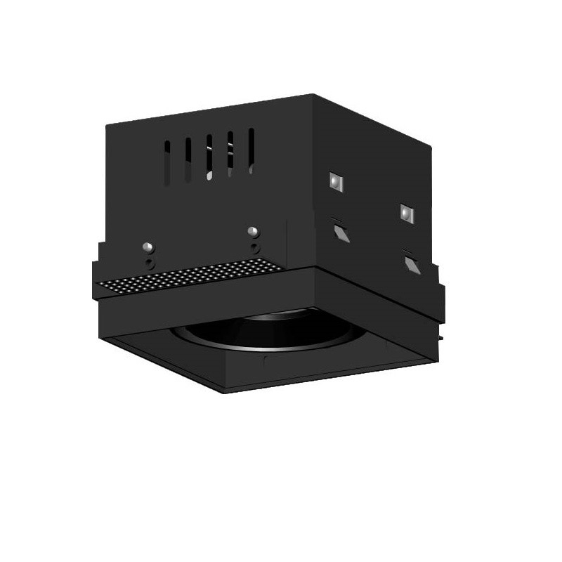 Covered ajustable LED luminaire GLOBAL R1070 15W/18W, 50°, 3000K  - 1